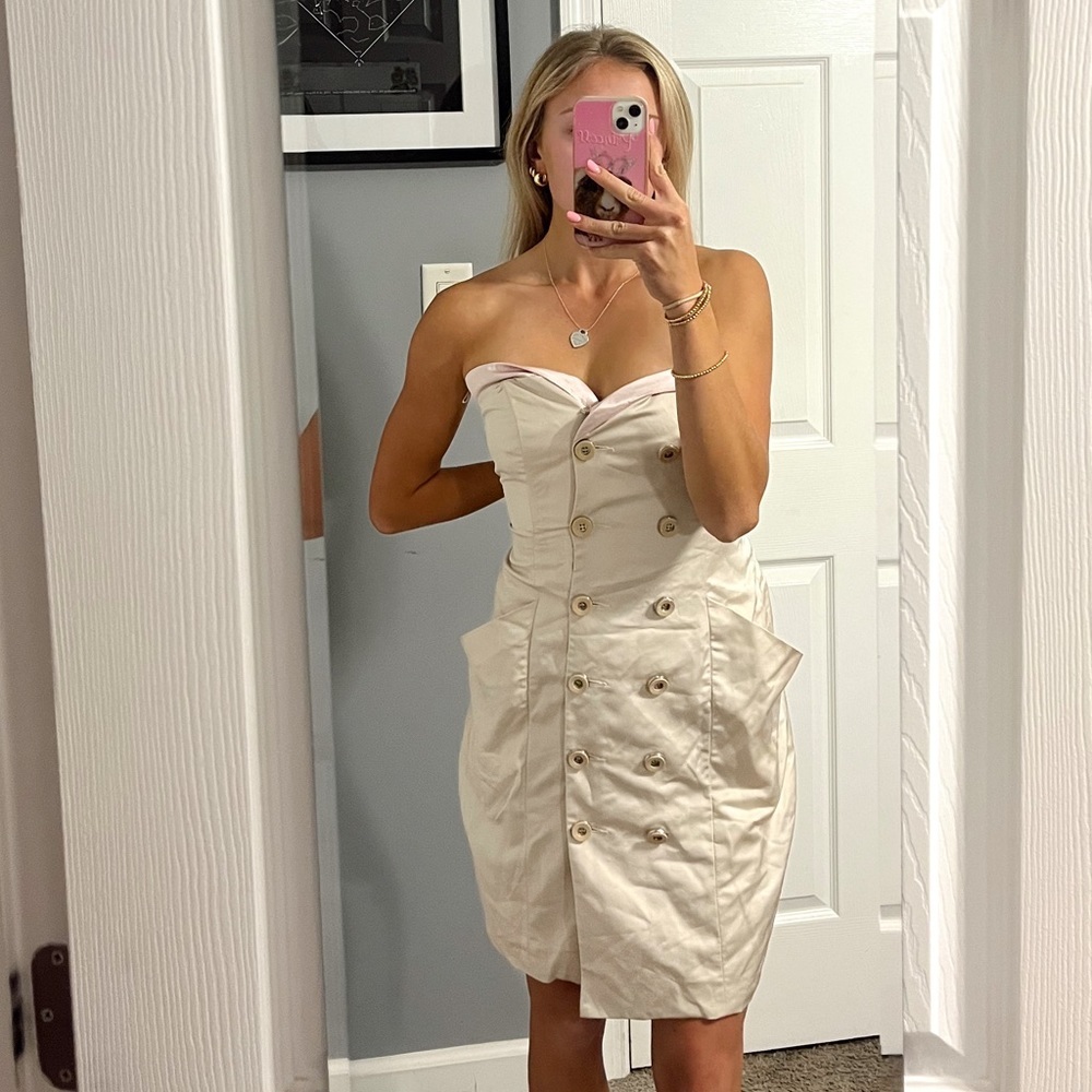 Paola Frani Silk Dress Made in Italy